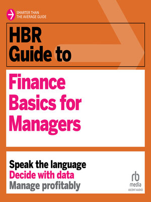HBR Guide to Finance Basics for Managers - Audiobook